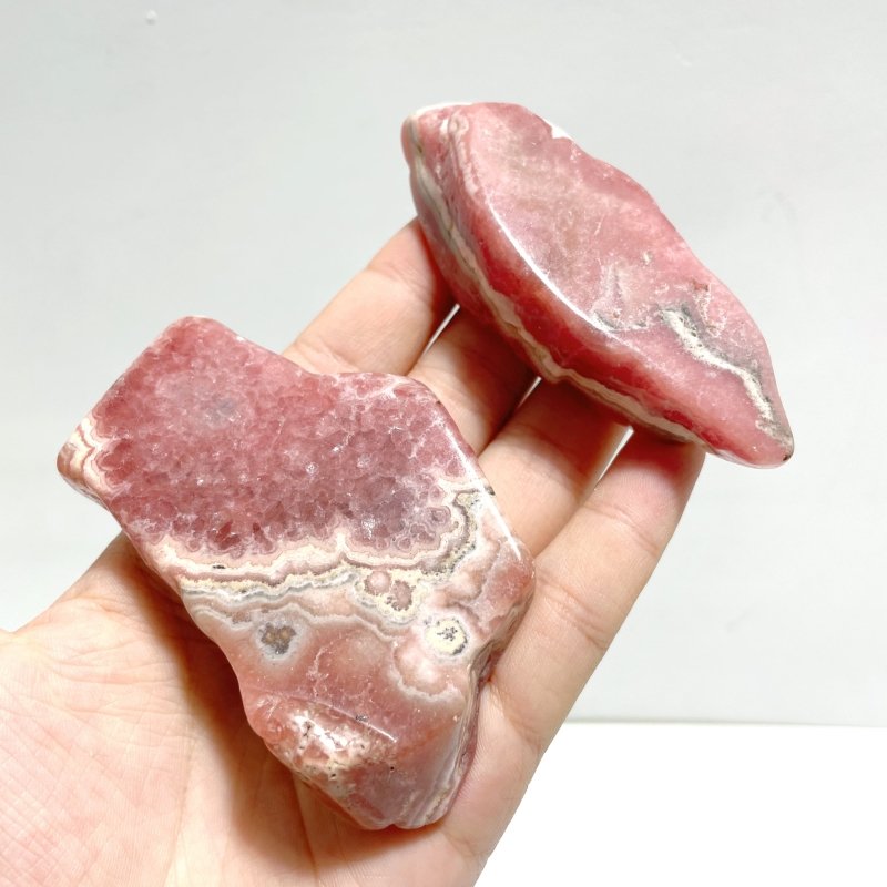 19 Pieces Rhodochrosite Free Form Mixed Size - Wholesale Crystals