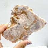 19 Pieces Sakura Flower Agate Slab - Wholesale Crystals