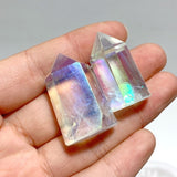 190 Pieces Aura Clear Quartz Crystal Tower Point - Wholesale Crystals