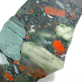 2 Pairs Africa Blood Stone Butterfly Wing Carving With Stand - Wholesale Crystals