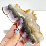 2 Pairs Fluorite Mixed Pyrite Butterfly Wing With Stand 3 - Wholesale Crystals