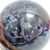 2 Pieces 12CM Indigo Gabbro Stone Spheres - Wholesale Crystals