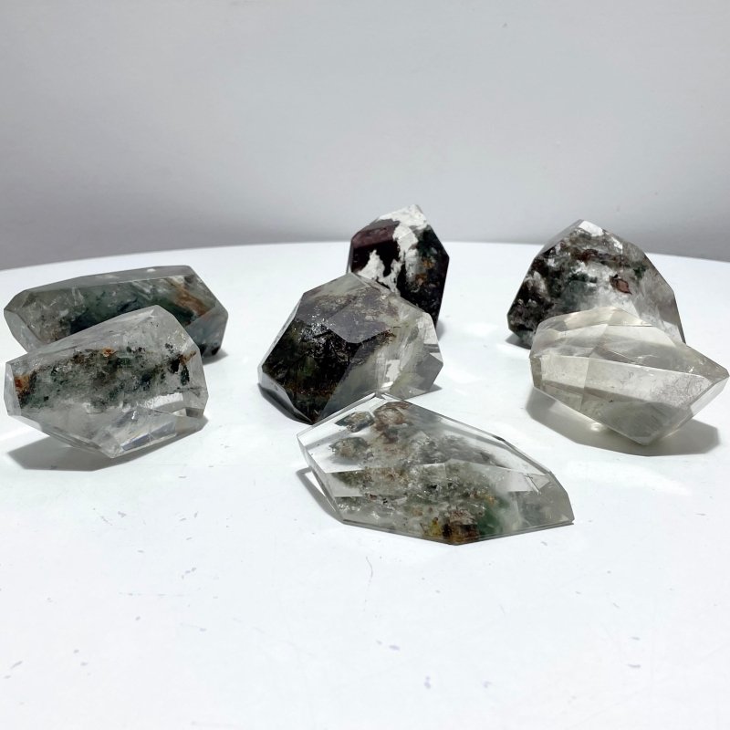 2 Pieces Beautiful High Quality Garden Quartz Free Form - Wholesale Crystals