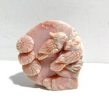 2 Pieces Cute Pink Opal Bird Carving - Wholesale Crystals