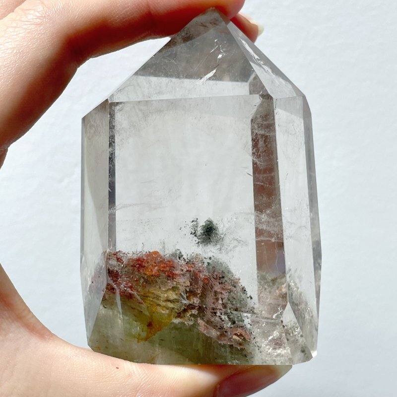 2 Pieces Fat Garden Quartz Tower - Wholesale Crystals