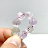 2 Pieces High Quality Clear Flash Purple Spodumene Kunzite Bracelets - Wholesale Crystals
