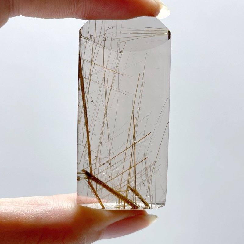 2 Pieces High Quality Clear Rutile Quartz - Wholesale Crystals