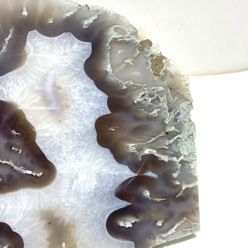 2 Pieces Large Moss Agate Slabs - Wholesale Crystals