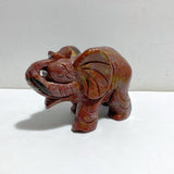 2 Pieces Large Ocean Jasper Elephants Crystal Carving -Wholesale Crystals