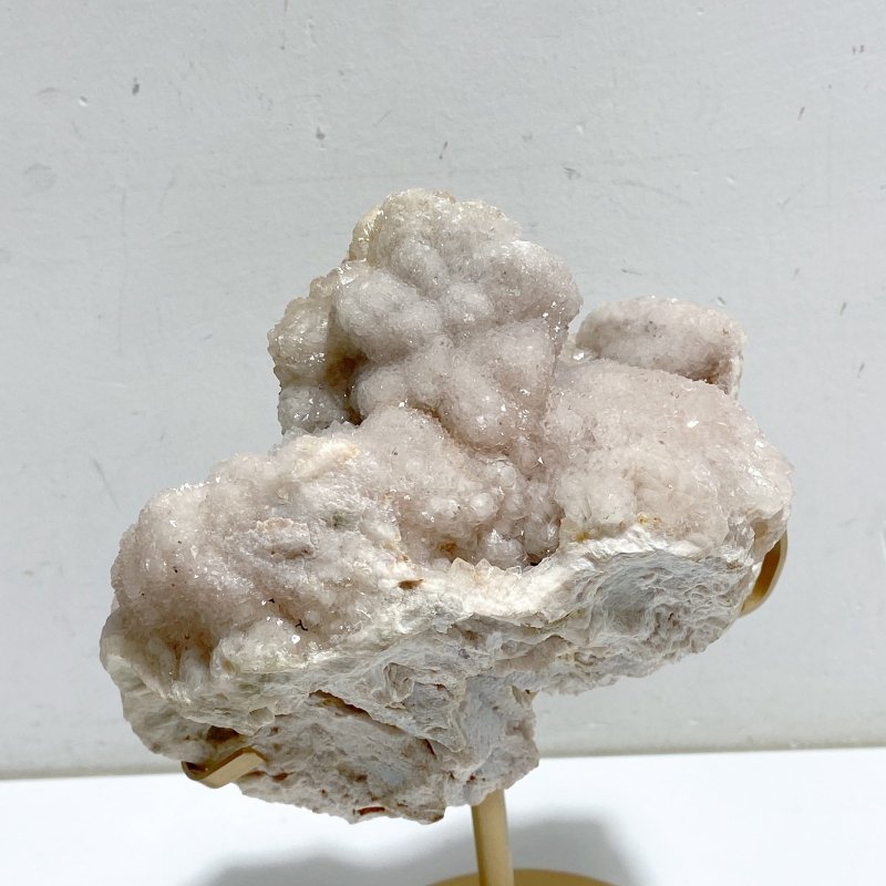 2 Pieces Raw Stilbite Specimen With Stand #4 -Wholesale Crystals