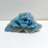 2 Pieces Trolleite Flower & Mandarin Duck Carving - Wholesale Crystals