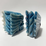 2 Pieces Trolleite Stone Indian Skull Carving - Wholesale Crystals