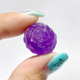 2 Styles Amethyst Rose Flower Carving Wholesale - Wholesale Crystals