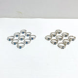 2 Types Heat Treatment Blue Topaz Ring Wholesale - Wholesale Crystals