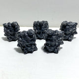 2 Types Medusa Carving Wholesale Garnet Larvikite - Wholesale Crystals