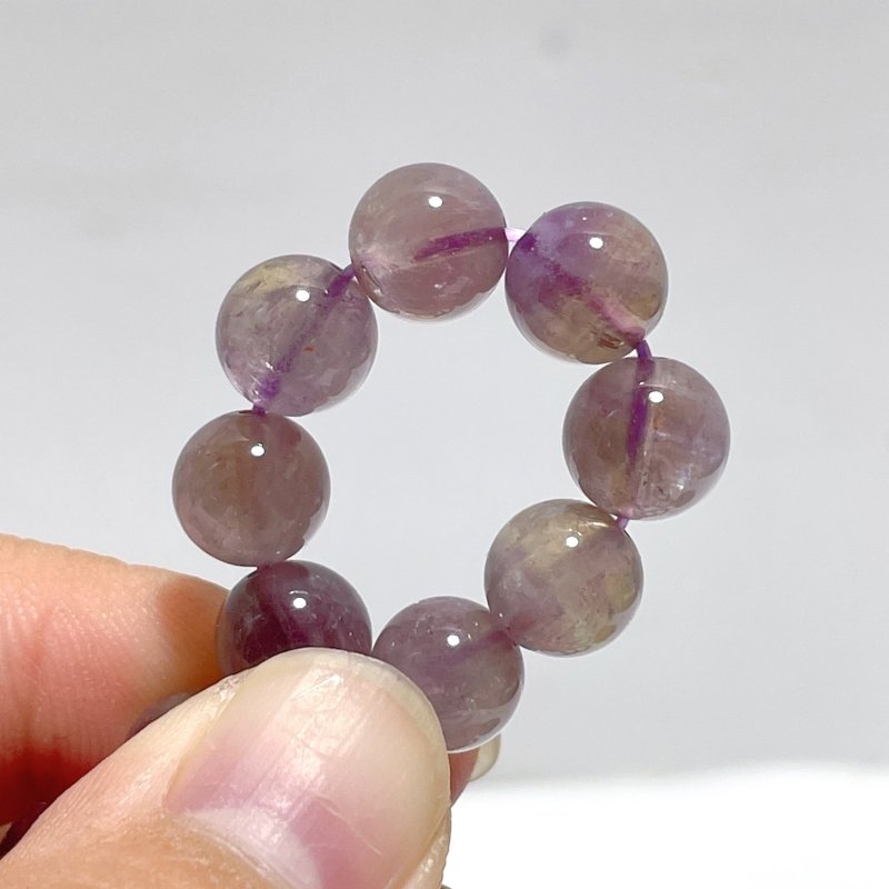 20 Pieces 8mm Ametrine Bracelets - Wholesale Crystals