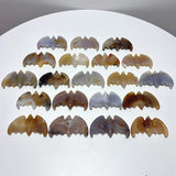 20 Pieces Agate Bat Carving Animal - Wholesale Crystals