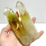 20 Pieces Citrine Tower Points Raw Bottom - Wholesale Crystals