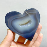 20 Pieces Geode Druzy Agate Heart -Wholesale Crystals