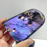 20 Pieces High Quality Polished Purple Blue Labradorite Free Form - Wholesale Crystals