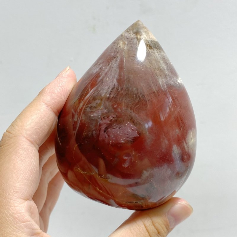 20 Pieces Petrified Wood Stone Arrow Head Shape -Wholesale Crystals