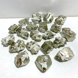 20 Pieces Raw Pyrite Specimen - Wholesale Crystals
