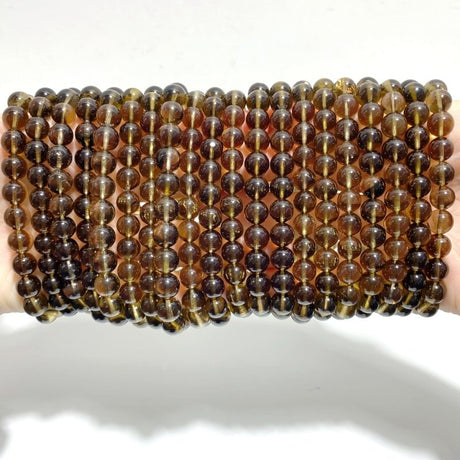 20 Pieces Zeus Smoky - Citrine Bracelets - Wholesale Crystals