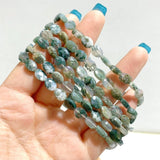 20 Types Cut Faceted Oval Shape Bracelet Caribbean Calcite Moss Agate Rhodonite Wholesale - Wholesale Crystals