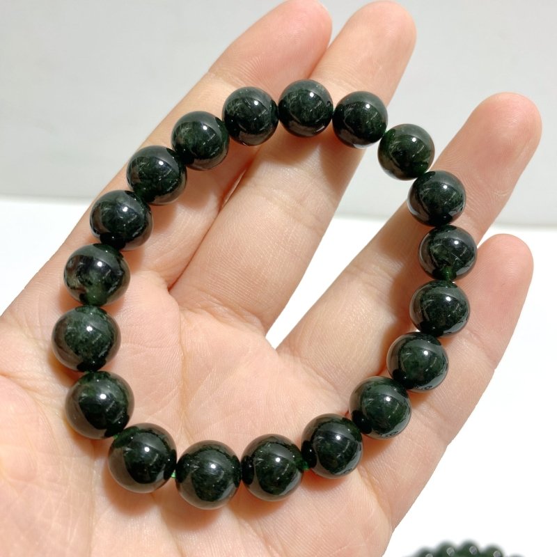 21 Pieces Green Full Rutile Quartz Bracelets - Wholesale Crystals