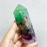 22 Pieces Feather Fluorite Four - sided Point - Wholesale Crystals