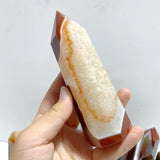 23 Pieces Carnelian Mixed Quartz Tower Point - Wholesale Crystals