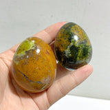 23 Pieces Green Opal Eggs (Defect) -Wholesale Crystals