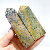 23 Pieces Ocean Jasper Four - sided Point 3 - Wholesale Crystals