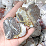231 Pieces Moroccan Agate Heart (Sea Freight Only) -Wholesale Crystals