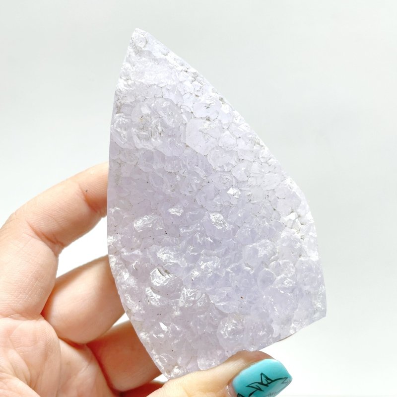 24 Pieces Blue Chalcedony Arrow Head Shape - Wholesale Crystals