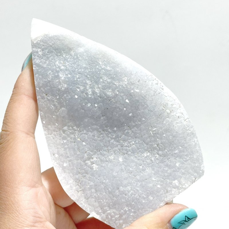 24 Pieces Blue Chalcedony Arrow Head Shape - Wholesale Crystals