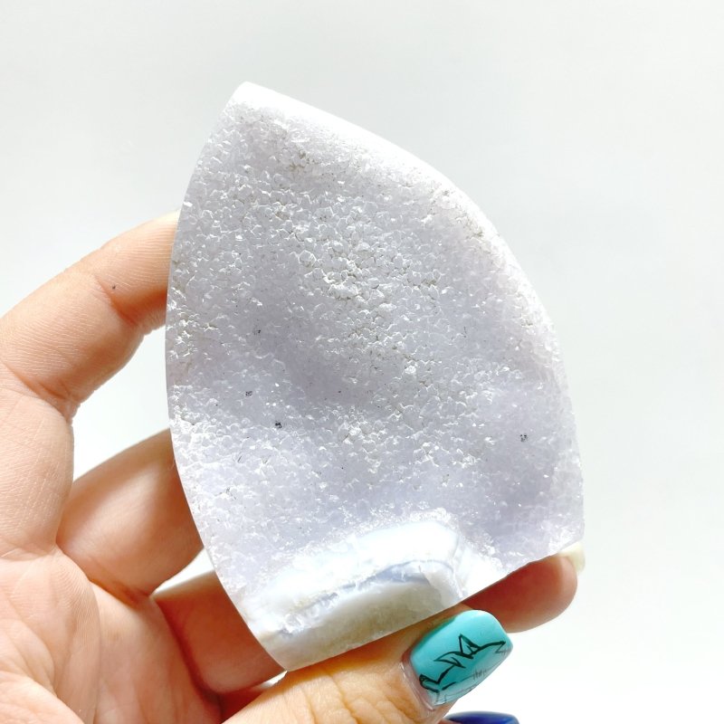 24 Pieces Blue Chalcedony Arrow Head Shape - Wholesale Crystals