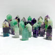 24 Pieces Feather Fluorite Four-sided Points -Wholesale Crystals