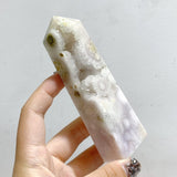 24 Pieces Geode Sakura Flower Agate Tower Points -Wholesale Crystals