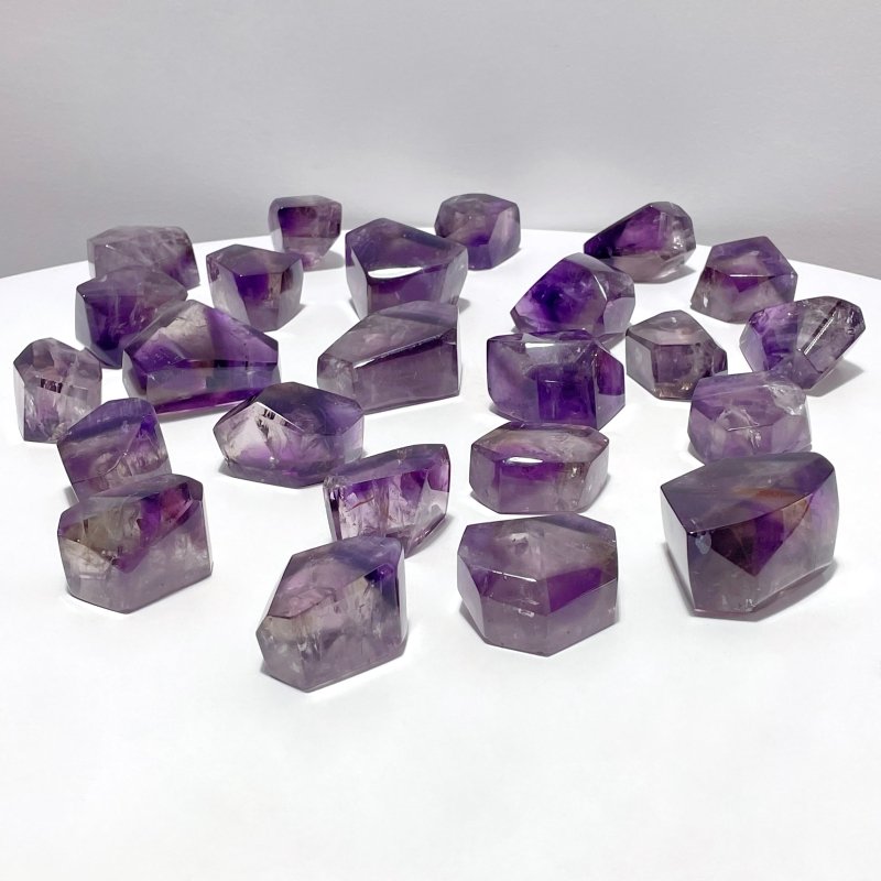 24 Pieces God's Fingerprint Ametrine Free Form - Wholesale Crystals