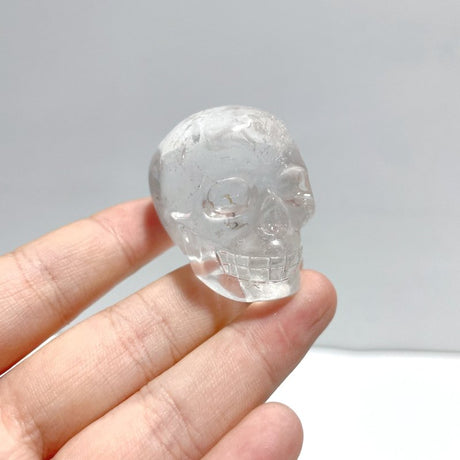 2.5 - 3.5cm Clear Quartz Skull Carving Wholesale - Wholesale Crystals