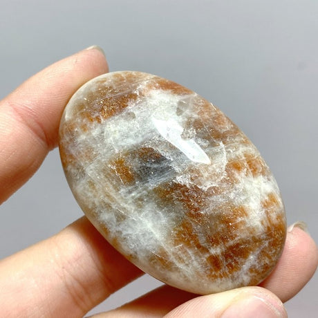 254 Pieces Sunstone Mixed Moonstone Palm Closeout - Wholesale Crystals