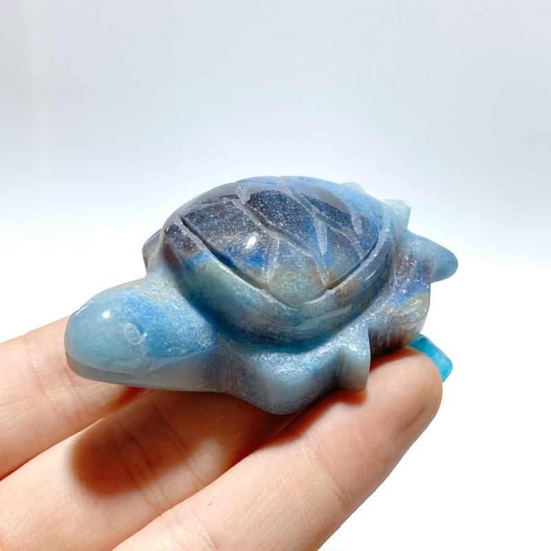 27 Pieces Trolleite Stone Sea Turtles Carving - Wholesale Crystals