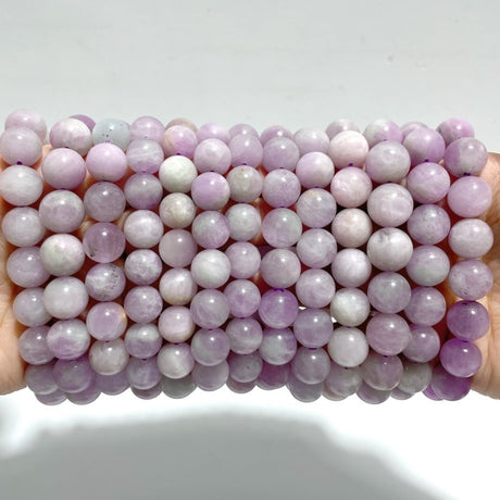 28 Pieces Purple Spodumene Kunzite Bracelets - Wholesale Crystals