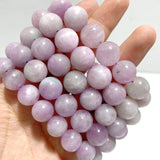 28 Pieces Purple Spodumene Kunzite Bracelets - Wholesale Crystals