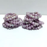 28 Pieces Purple Spodumene Kunzite Bracelets - Wholesale Crystals