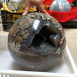 28.1KG Large Volcano Agate UV Reactive Sphere (Sea Freight Only) -Wholesale Crystals
