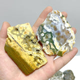 29 Pieces Beautiful 8th Vein Ocean Jasper Slab - Wholesale Crystals