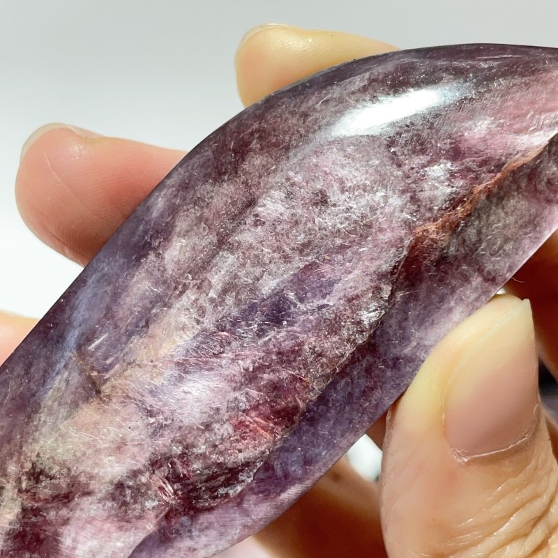 29 Pieces High Quality Purple Flash Lepidolite Leaf -Wholesale Crystals
