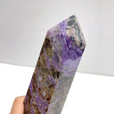 29CM Charoite Tower Point For Collection - Wholesale Crystals